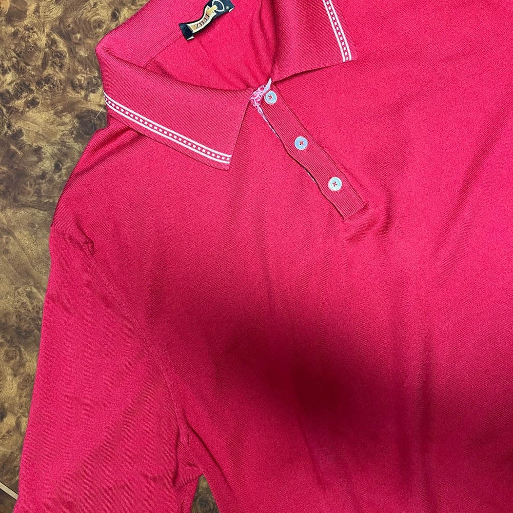 Men’s ZILLI trendy polo perfect condition